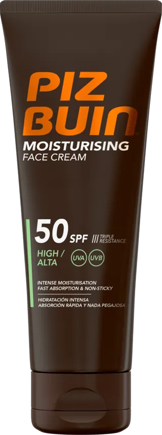 KREMA ZA SUNČANJE ZA LICE PIZ BUIN SPF50 VISOKA ZAŠTITA 50ML J&J