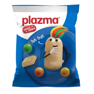 Plazma mini tuti fruti bela cokolada 45g