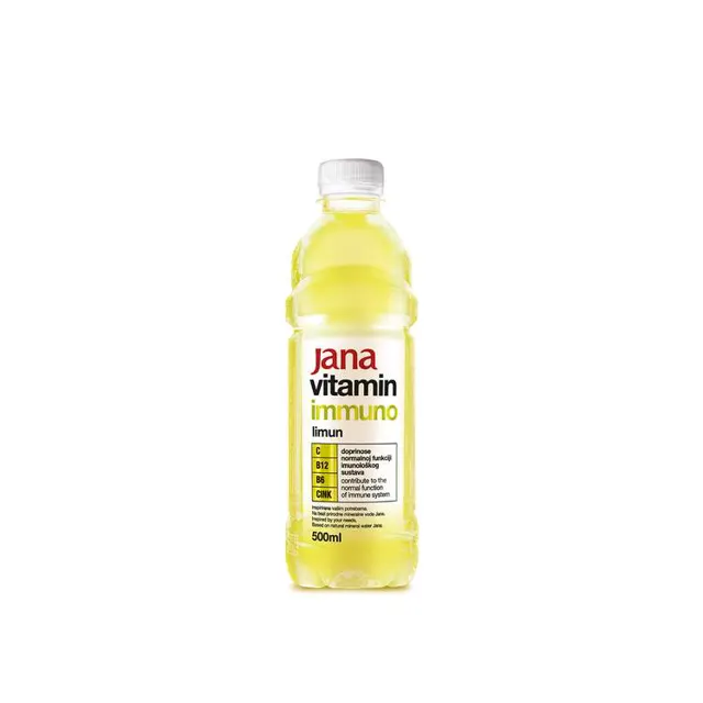 Min.voda vitamin Imuno-limun Jana 0,5l Jana Vitamin