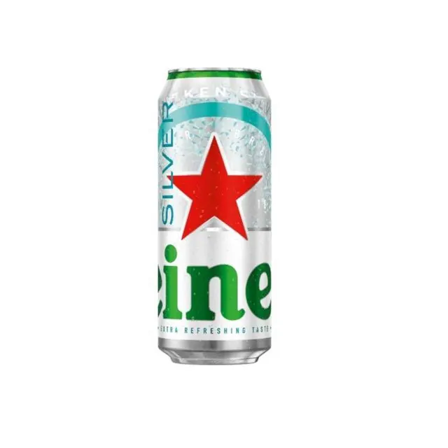 Pivo Heineken Silver limenka 0.5l Heineken