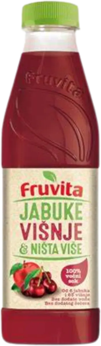 fruvita voćni sok jabuka višnja 330ml FRUVITA