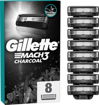 Gillette MACH3 CHARCOAL dopune 8/1