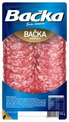 KOBASICA SLAJS BAČKA 100G BAČKA