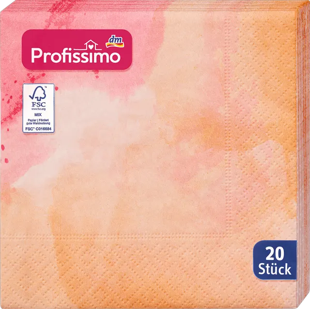 Profissimo salvete 25x25cm boja 20kom Profissimo