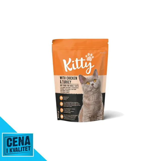 KROKETI ZA MAČ PILET ĆUR 400G KITTY KITTY