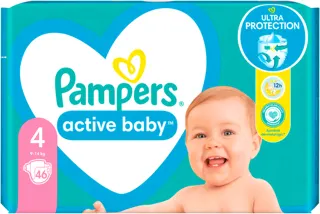 PELENE PAMPERS 4 VPM 9-14KG 46/1