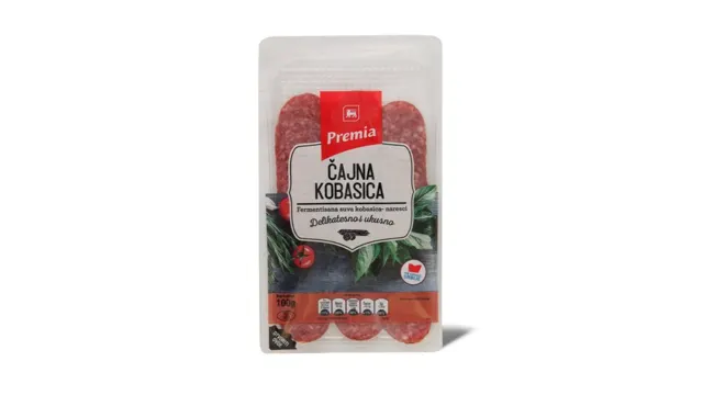 Cajna kobasica u zast.atm.Maxi 100g Maxi