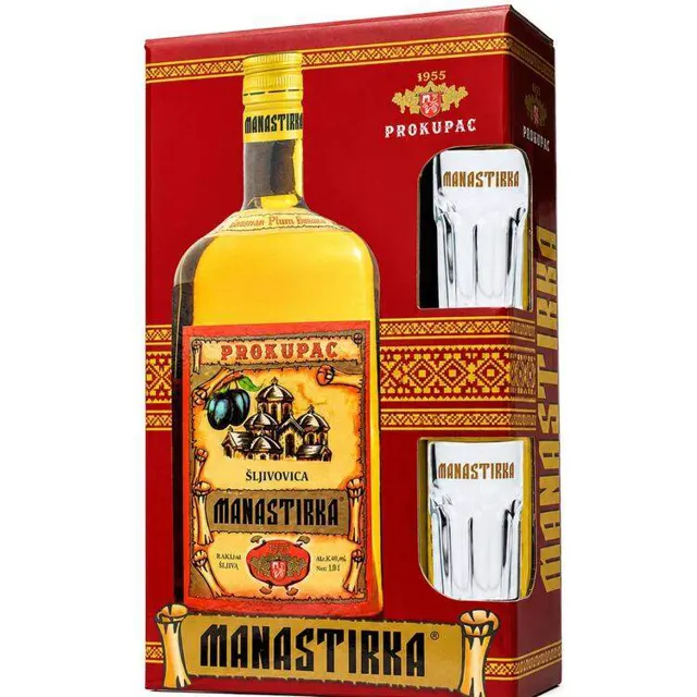 RAKIJA MANASTIRKA PROKU+2CASE 1L Manastirka