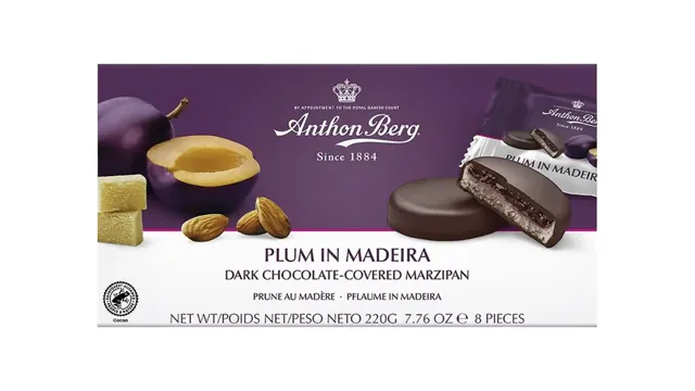 COKO DEZERTMARZIPAN ŠLJIV MADEIRA ANTHON BERG 220G ANTHON BERG
