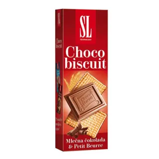 Keks SL Choco biscuit Swisslion 125g