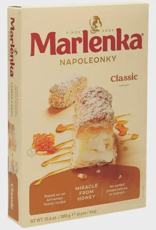 KOLAČ LISNATI SA VANILOM 300G MARLE