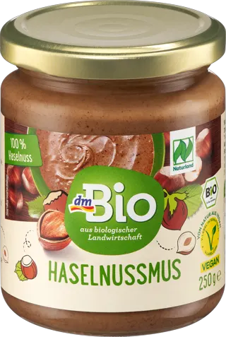 dmBio mus od lešnika 250g