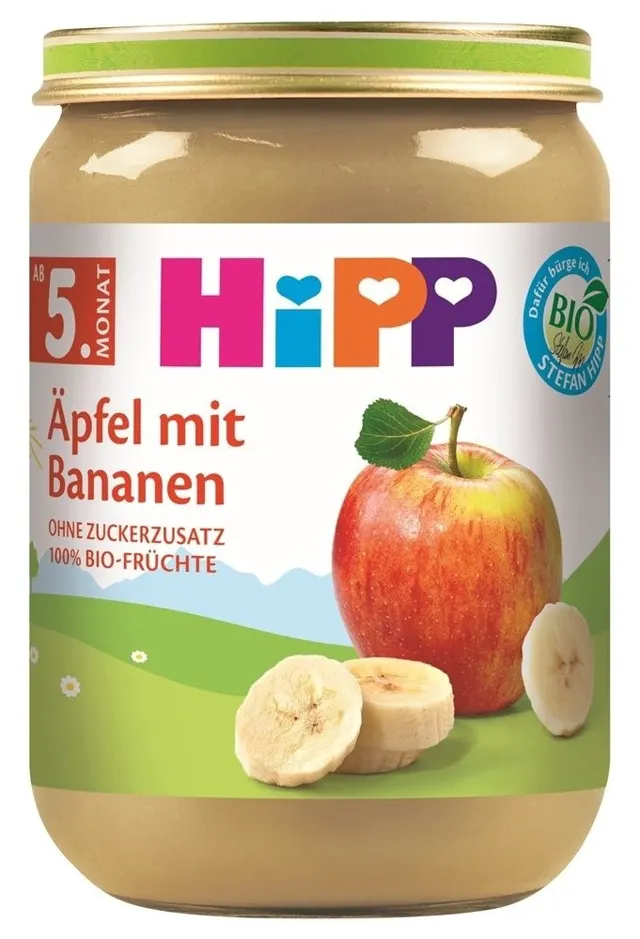 Kasica bio jabuke i banane Hipp 190g Hipp