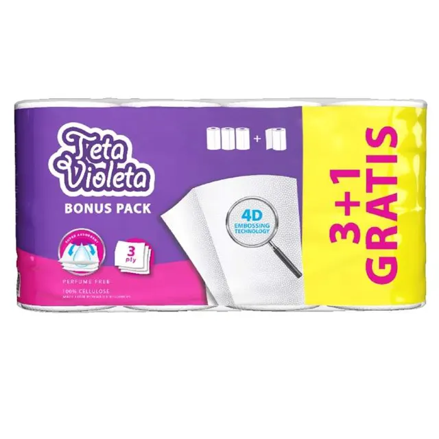 UBRUS TETA 3SL 3+1 GRATIS VIOLETA VIOLETA