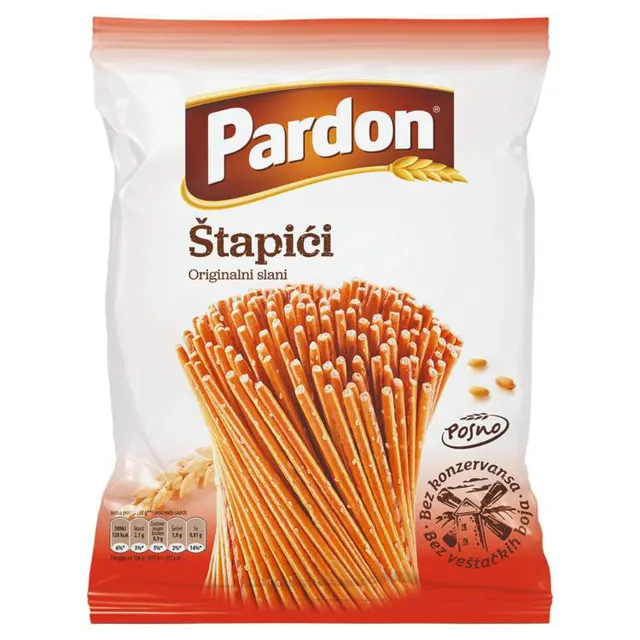 Stapici slani Pardon 200g Pardon