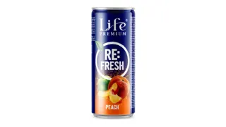 Life breskva-jabuka 0.25l #12 limenka Nectar
