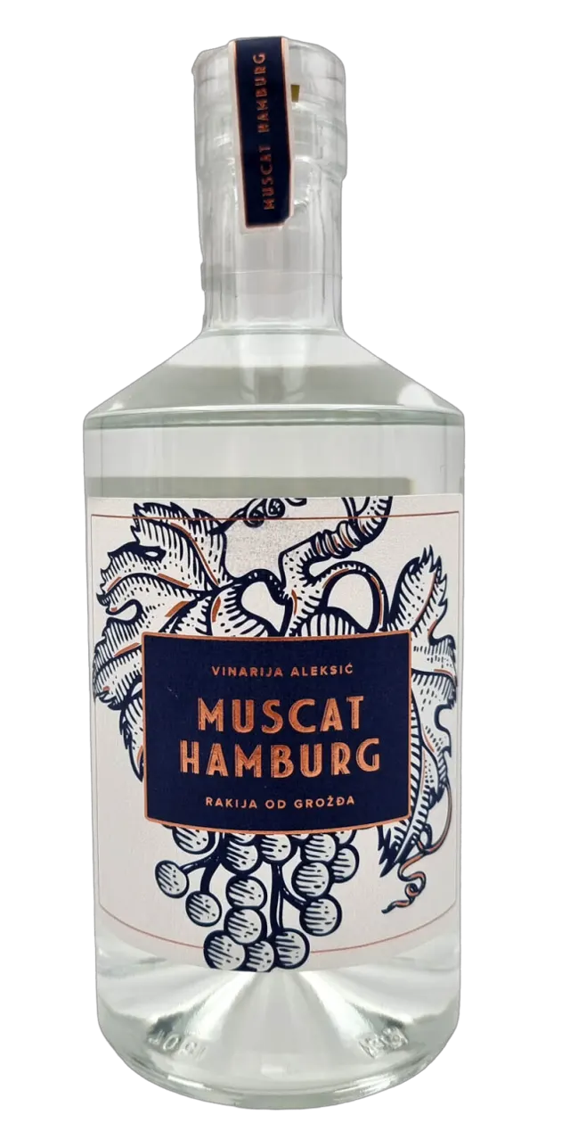 RAKIJA MUSCAT HAMBURG 0.7L ALEKSIĆ VINARIJA ALEKSIĆ