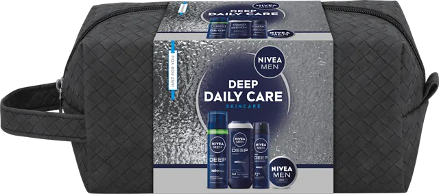 NIVEA MEN DEEP DAILY CARE set 1/1 675 ml NIVEA MEN