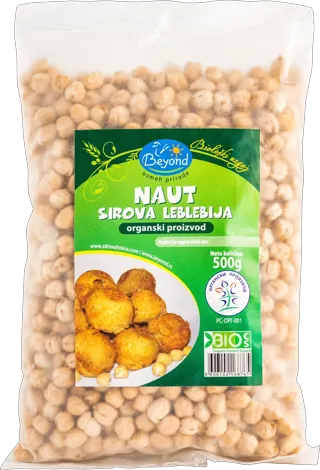 LEBLEBIJA SIROVA NATUR 500GR BEYOND