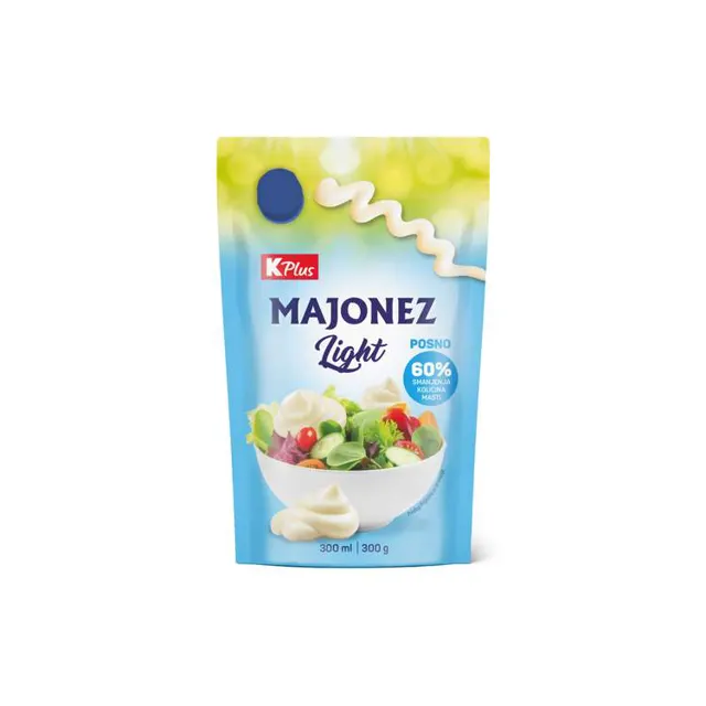 MAJONEZ LIGHT 300ML K PLUS K PLUS
