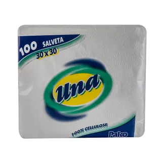 SALVETE UNA 30X30 100/1 B 1SL PAKO