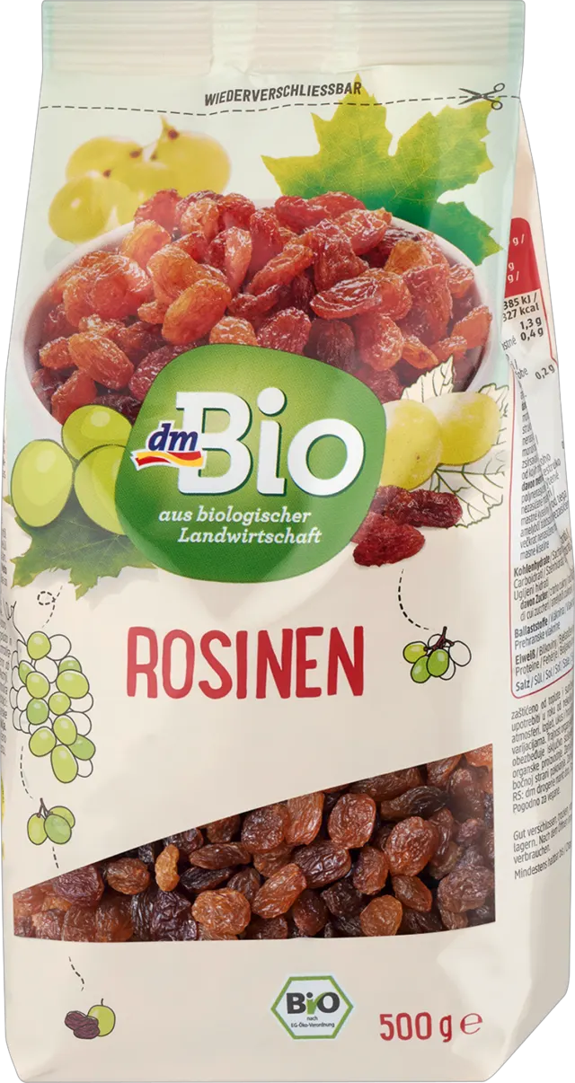 dmBio suvo grožđe 500g dmBio