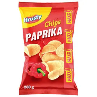 ČIPS MAXX PAPRIKA 280G HRUSTY