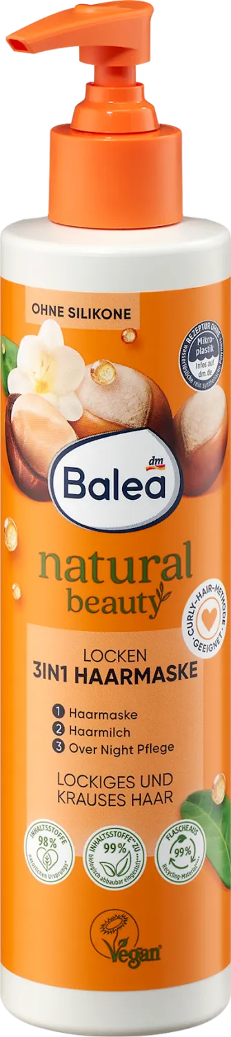 Balea NB maska/kovrdžavu kosu 3u1 250ml Balea