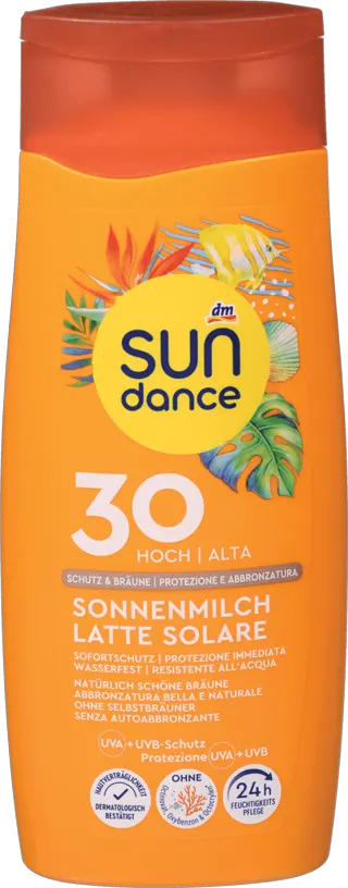 SUNDANCE mleko/ zaš./tamnj. ZF30 200ml