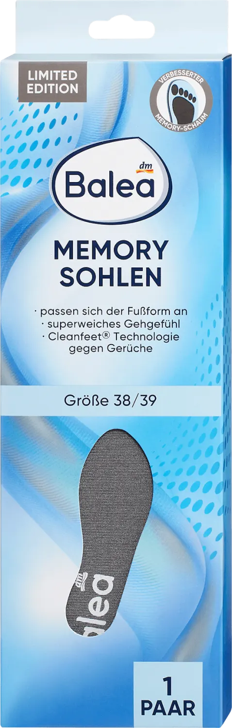 Balea mem. ulošci/ cip. sivi 38/39 1par Balea