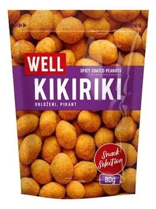 Well kikiriki oblozeni pikant 80g. #14 Tira