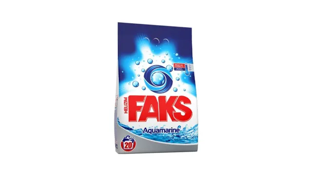 Deterdzent Faks Aquamarine 1,5kg/20WL Faks