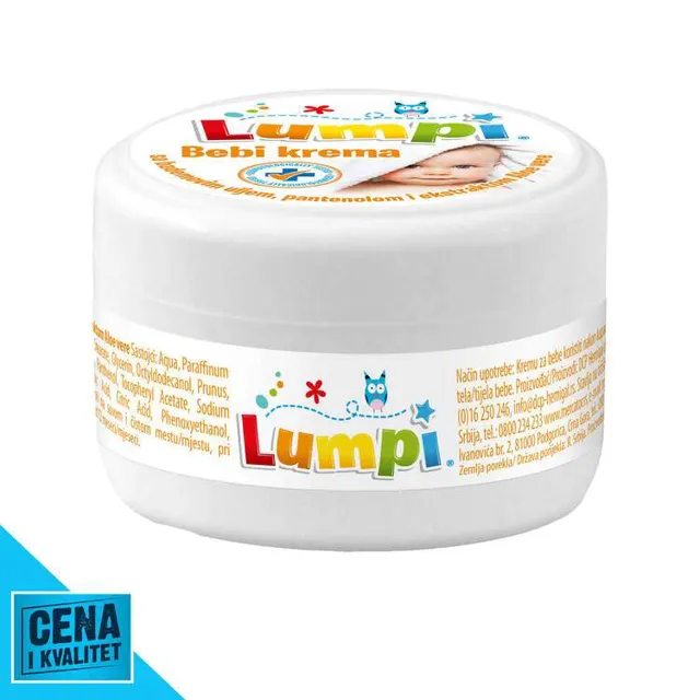 KREMA BEBI 200ML LUMPI LUMPI