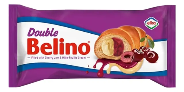 KROASAN BELINO DOUBLE 60G TRESNJA VANILA BELINO
