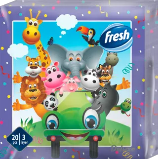 Fresh salveta vesela dzungla 20/1