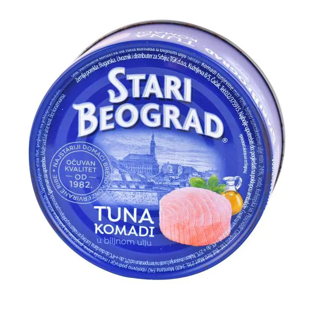 TUNA KOMAD 160gr STARI BEOGRAD TGK