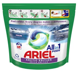 DET ARIEL KAPSULE COOL ARCTIC 69 KOM
