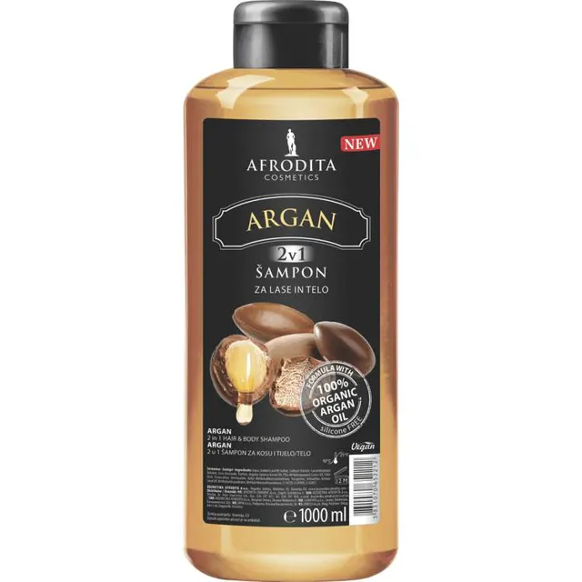 Sampon i kupka Afrodita 1/1 Argan 1 l AFRODITA