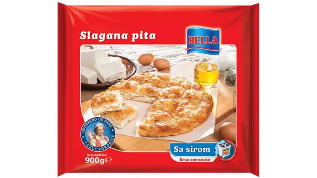PITA VIŠESLOJNA SA SIROM 900GR BELLA BELLA