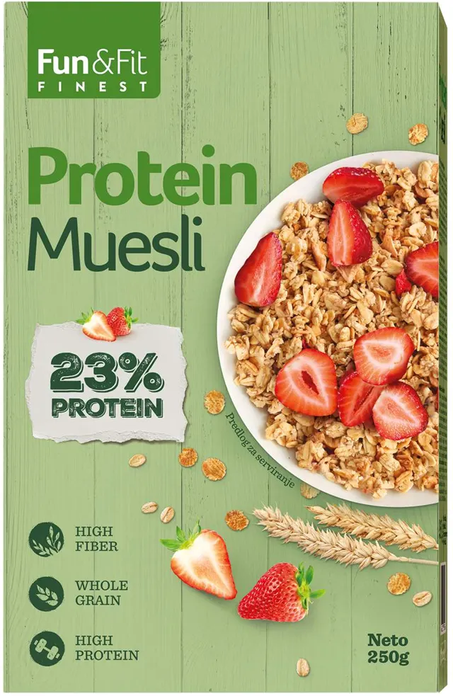 MUSLI PROTEIN 250GR FUN & FIT FUN&FIT