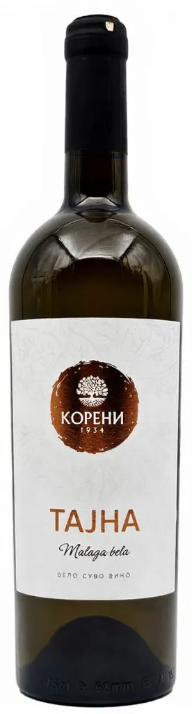 VINO BELO TAJNA 075L KORENI 1934