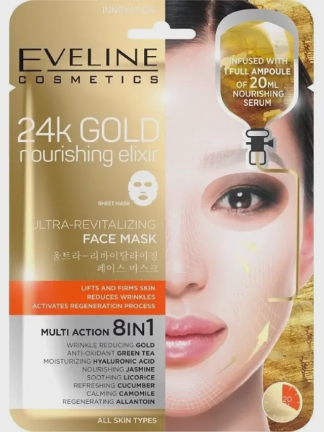 MASKA ZA LICA 24K GOLD EVELINE EVELINE