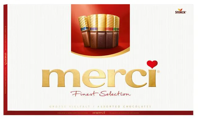 Bombonjera Merci 400g Merci