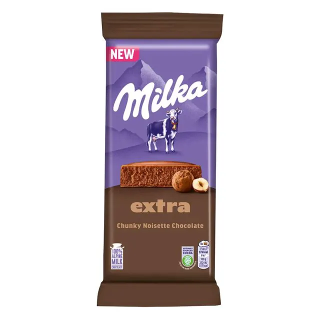 Cokolada mlecna noisete Milka 190g MILKA