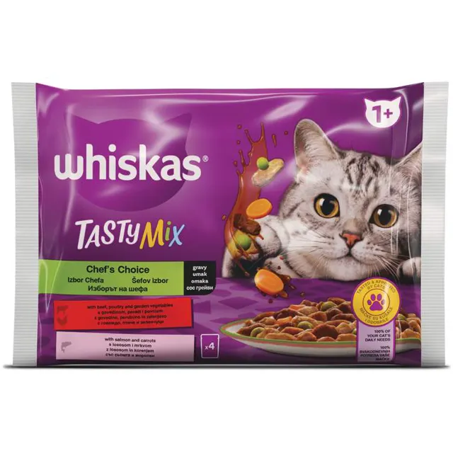 Whiskas TM izbor sefa 4x85g Whiskas