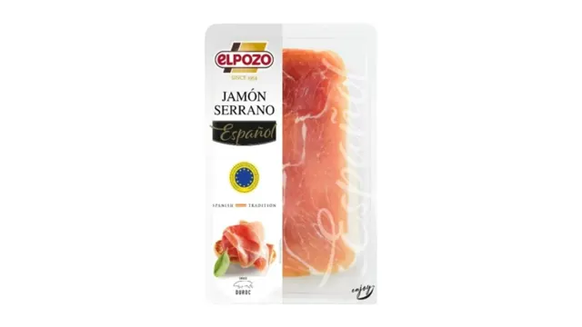 Prsut Serrano slajs 80g Elpozo