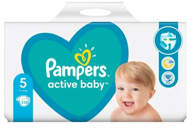 PELENE PAMPERS MB 5 JUNIOR 110 16 kg PAMPERS