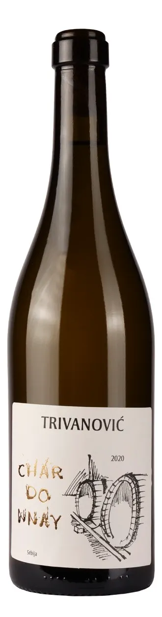Vino belo Chardonn.b Trivanovic 0.75l Podrum Trivanovic