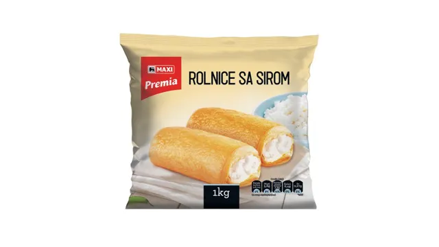 Smrz.rolnice sa sirom Maxi 1kg Maxi