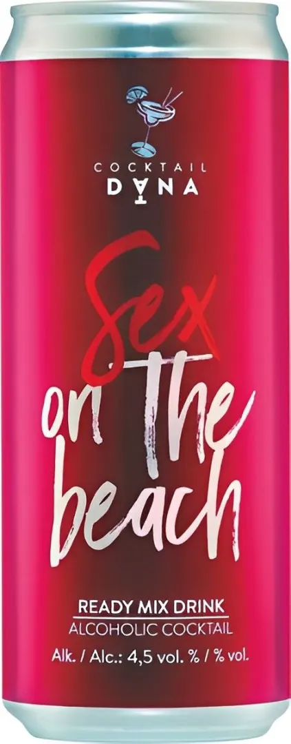 KOKTEL DANA SEX ON THE BEACH 0.33 LIM. RUMAPROMET 0,33 l RUMAPROMET
